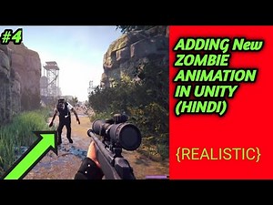 Enemy Ai : Adding New Zombie Animation |Unity Tutorial | Make Zombie Animation In Unity