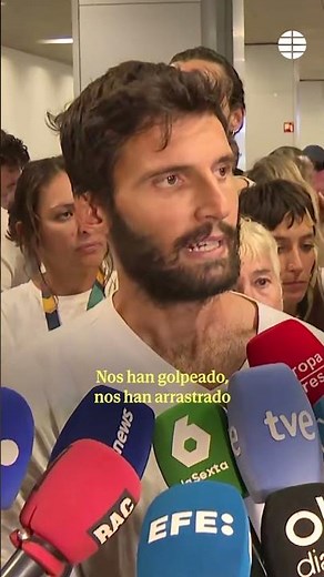 Ada Colau and the other 20 Spaniards returned from the flotilla: They put us in cages