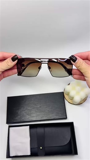 Gradient polarized sunglasses, what you see is what you get. #eyewear #fyp #sunglassesformen #sunglasses #polarizedsunglasses