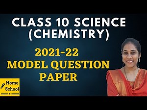 Model question paper | class 10 | KSEEB board | chemistry part