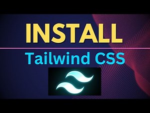 How to Install Tailwind CSS for Website design HTML