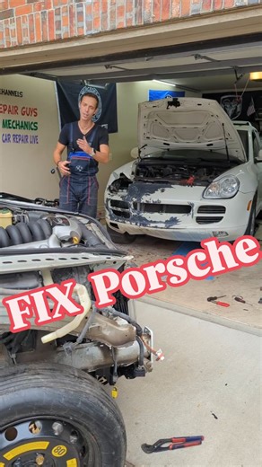 PORSCHE Cayenne HOW FIX Porsche #porsche he #porschecayenne #howtofix #csrs #easy | Auto Repair Guys