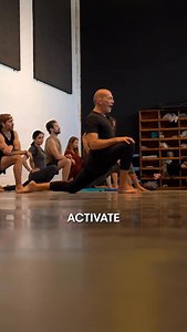 Build power and control in the hips by teaching the body to move with purpose instead of passively stretching. Keeping this position active strengthens the front hip, lengthens the rear and trains balance through active range. This position also trains the spine to stay long and stable while the hips move freely. The upright posture demands extension through the thoracic spine and engagement of the deep core, linking hip mobility to spinal control. When the hips open but the spine collapses, mob