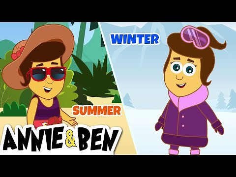 Learn Seasons with Annie | Educational Cartoons For Kids By Annie & Ben
