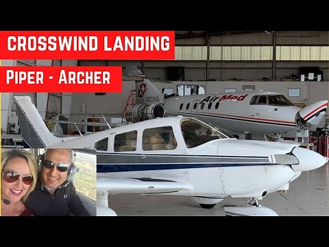 Crosswind Landing Maximum Demonstrated for a Piper Archer Marius Aviation