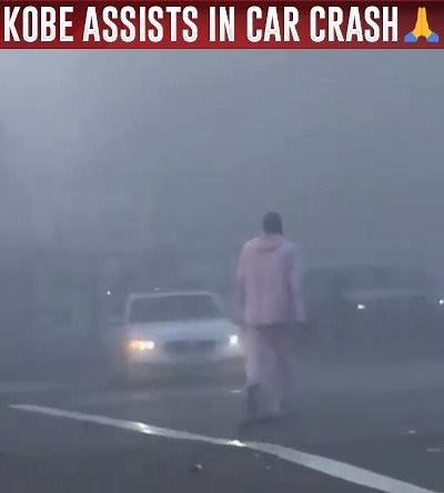 406K views · 16K reactions | Kobe Bryant with the ultimate assist on the streets of Newport during a car cash.  | LakeShow | Facebook