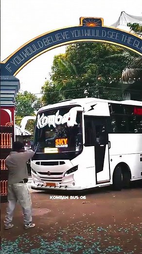 KOMBAN BUS VIDEO #komban #touristattractions #skydiving #travel #viralvideo #ytshorts