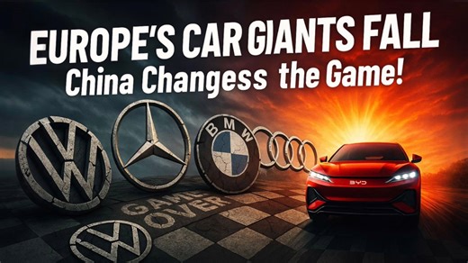 The fall of Europe's car giants - China just changed the game