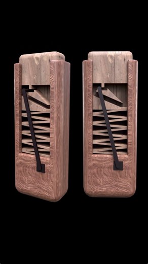 DIY Dual-state latch. #diy #woodwork #shorts #woodworking