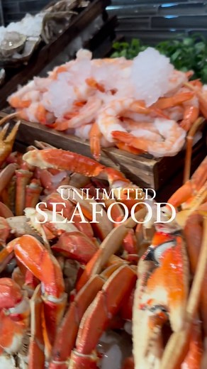 Cafe Sierra | Seafood Buffet on Instagram: "Unlimited seafood and prime rib buffet located in Los Angeles and includes Santa Photos with professional prints for Saturday Brunch 🎅✨🦞 Open every Saturday & Sunday for Brunch & Dinner AND all holidays! @thehill_la Book a table 🔗 in bio"