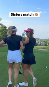 Sisters golf match #golf | Sabrina Andolpho