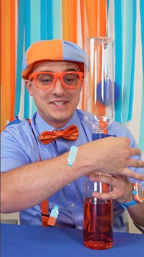 Learn How To Make A TORNADO At Home! 🌪️😱 | #blippi #easycrafts #diy #scienceexperiment