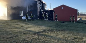 Fire damages Pecatonica home