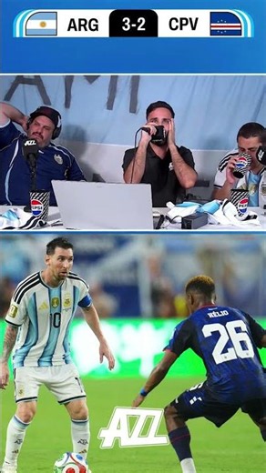 LA LOCURA TRAS EL FINAL DE LA DURÍSIMA VICTORIA ARGENTINA VS CABO VERDE - #mundial2026 #argentina