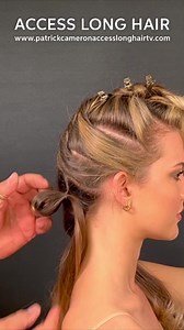 5.8K views · 217 reactions | For the full-length tutorial of this hairstyle and many more amazing techniques join my Access Long Hair TV FREE 7 day trial. Click here: https://www.patrickcameronaccesslonghairtv.com Stay Creative, Motivated, Inspired  #PatrickCameron #LongHairEducation #HairInspiration #Motivation | Patrick Cameron Hair | Facebook