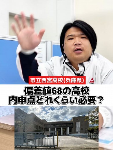 偏差値68の高校合格に必要な内申点とは