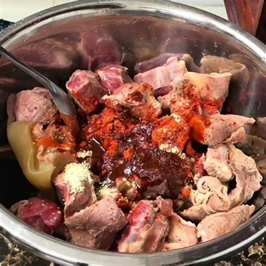 Ướp thịt bò kho