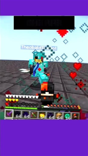 i killed theobaldbot ☠️ #shorts #minecraft