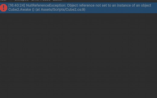 【Unity报错解决】NullReferenceException : Object reference not set to an instance ....