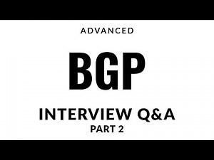 BGP Interview Questions and Answers | Advanced | Part 2