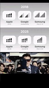 Apple vs Android: Designs Are Basically the Same Now… 😳📱 2018 to 2025 Comparison