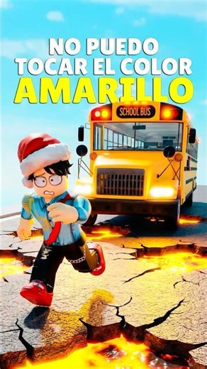 ROBLOX pero NO PUEDO TOCAR el COLOR AMARILLO 🟡 #roblox #brookhaven #robloxbrookhaven