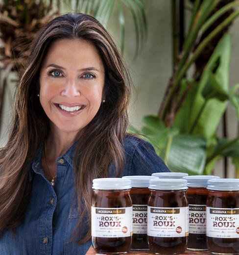 A dark Cajun roux like Rox's Roux is the secret to Cajun cooking.