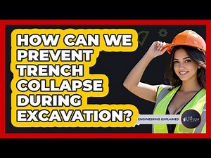 How Can We Prevent Trench Collapse During Excavation? - Civil Engineering Explained