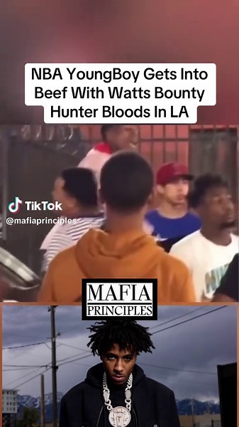 NBA YoungBoy's Clash with Watts Bounty Hunter Bloods
