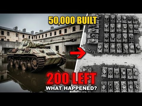 What Happened to 50,000 German Tanks After WW2? The Untold Story
