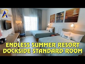 Standard Room Tour at Universal’s Endless Summer Resort – Dockside Inn and Suites