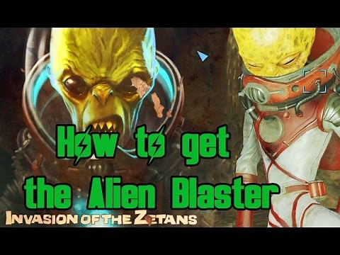 Fallout 4 - How to get the Alien Blaster & Trigger the UFO Event