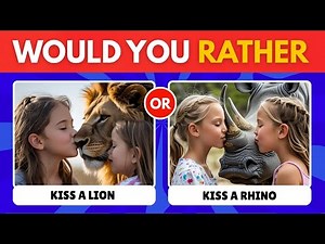 🐘 🤣 Would You Rather: Animal Edition! | 25 Hilarious Questions for Smart Kids 🐵🦊