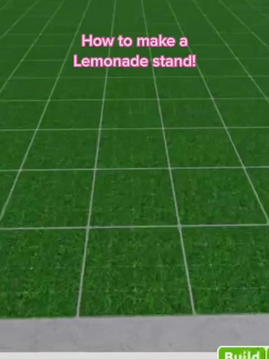 Creative Lemonade Stand Building Ideas on Roblox Bloxburg