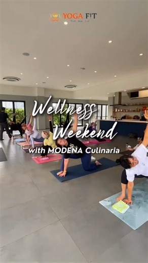 Yoga Fit Indonesia on Instagram: "Our Wellness Weekend was filled with mindful movement, nourishing food, and so much good energy ✨ We started the day flowing with Master Ram in energizing yoga session, then continued with a Mindful Eating Workshop by Nutri & Beyond, and wrapped it up with a fun Hands-on Cooking Experience by FiberCreme 🍳🧘‍♀️ Thank you for showing up and sharing your light with us, Surabaya! Until next time, keep flowing, keep glowing 🧡"