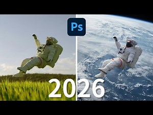 【Photoshop 2026】AI功能再進化｜一鍵合成、照片轉影片｜Ps Version 27.0