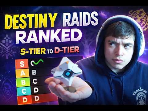 Destiny Raids Ranked: Every Destiny 1 & 2 Raid from S-Tier to F-Tier