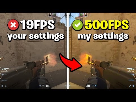 How to Get 500FPS in Counter Strike 2! (INSANE FPS BOOST)
