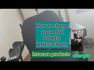 How to charge your Invacare rovi power wheelchair