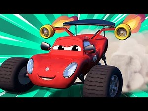 NEW Car City Cartoon ! MONSTER TOWN - Monster Trucks videos for kids ! Discover the First Episode !