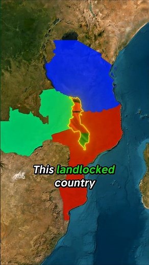 Landlocked Countries That Have Beaches?! 🏖️🤯😱 #landlockedcountries #geography #beaches