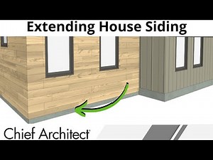 Covering the Foundation Slab by Extending the Siding