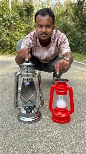 Old Lantern VS USB Rechargeable Modern Lamp Real Unboxing