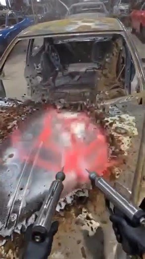 Dual Laser Rust Removal is So Satisfying! 🔴✨