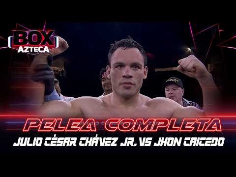 Julio César Chávez Jr. vs. Jhon Caicedo | Full Fight | Box Azteca