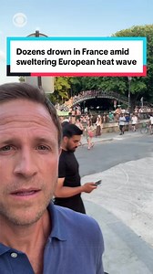 Sweltering temperatures are beating down in France and the rest of Europe, forcing people to seek relief from the heat. As CBS News' Chris Livesay reports, the weather is reminiscent of Europe's heat wave of 2003, during which 70,000 people died across the continent. There have been at least 40 drownings in France over the last week as people have turned to swimming to escape the heat. #news #france #heatwave #europe #summer