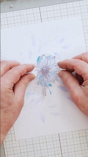 Ink Watercolor Stamping Tutorial with Sizzix