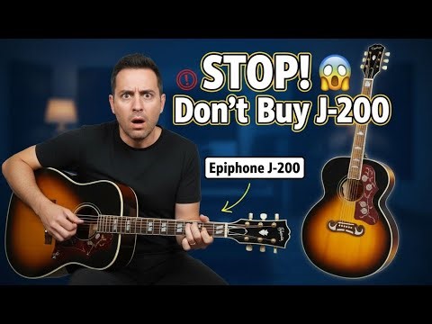 STOP! 😱 You Shouldn't Buy the Epiphone J-200!