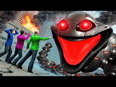 ТОЛЬКО НЕ ТРОГАЙ ЕГО! ГОЛОДНЫЙ ЧЕРВЬ РОБОТ! УГАР И БЕЗУМИЕ В Garry`s Mod