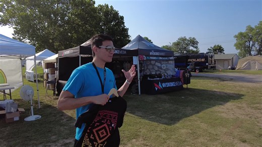 🎪 Come stop by and say hello at our Muscogee Nation Festival booth! There is still time to purchase a festival t-shirt and browse our line of Mvskoke merchandise including hats, pins and hoodies. 🎪 | Mvskoke Media